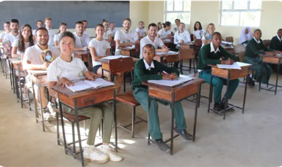 Classroom of une rive un reve