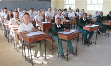 Classroom of une rive un reve